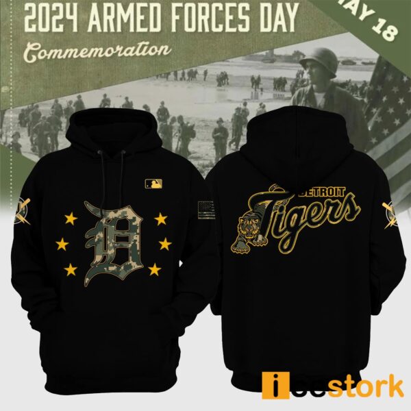 Tigers 2024 Armed Forces Day Hoodie