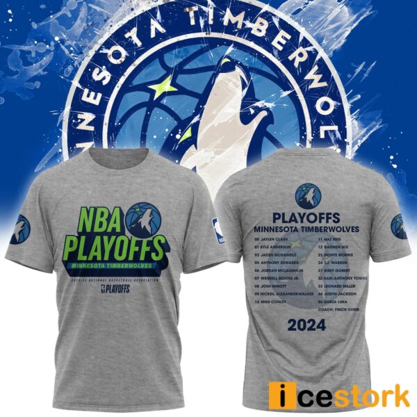 Timberwolves 2024 Playoffs Shirt