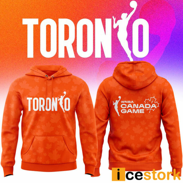 Toronto Canana Game Orange Hoodie