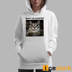 Unkyndled Wait I'm Goated Cat Shirt