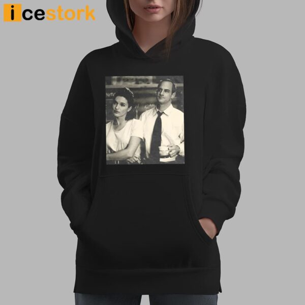 Vintage Elliot Stabler And Olivia Benson Shirt