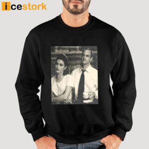 Vintage Elliot Stabler And Olivia Benson Shirt