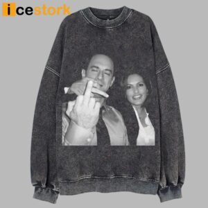 Vintage Elliot Stabler And Olivia Benson Sweatshirt
