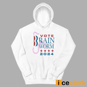 Vote Brain Worm 2024 Shirt