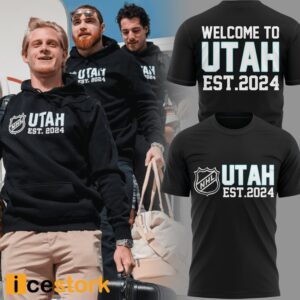 Welcome To Utah Est 2024 Hoodie