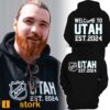 Welcome To Utah Est 2024 Hoodie