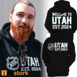 Welcome To Utah Est 2024 Hoodie