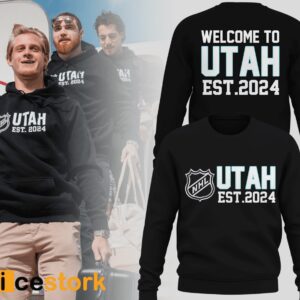 Welcome To Utah Est 2024 Hoodie