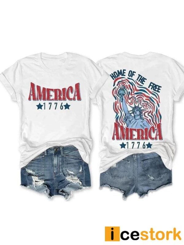 Women’s America 1776 Print T-shirt