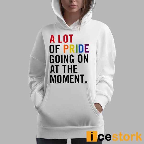 A Lot Of Pride Going On At The Moment Shirt