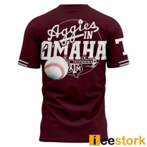 Aggies Baseball Aggies In Omaha 2024 Shirt