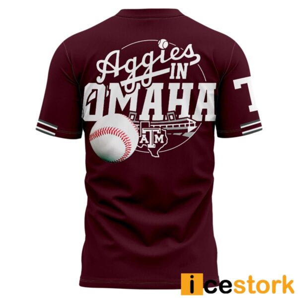 Aggies Baseball Aggies In Omaha 2024 Shirt