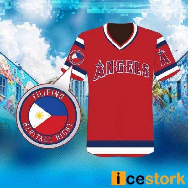 Angels Filipino Heritage Night Jersey 2024 Giveaway