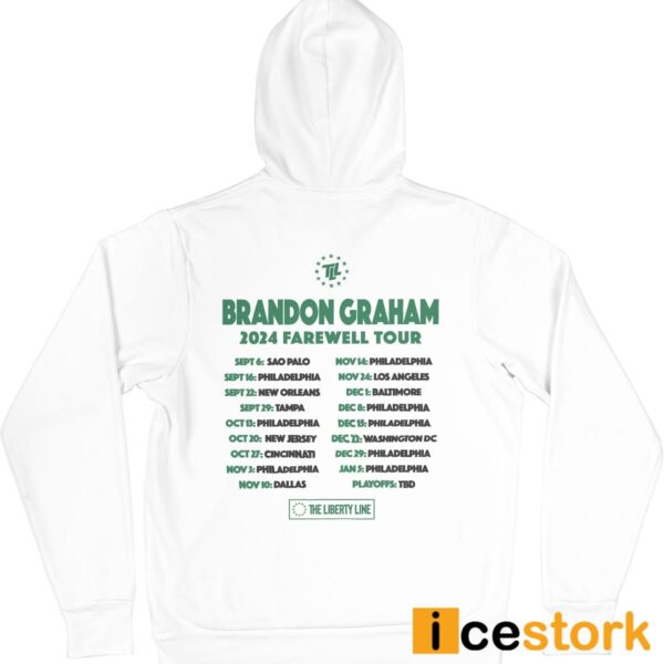 Brandon Graham 2024 Farewell Tour Shirt