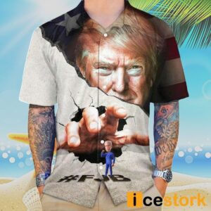 Break The Wall Trump Hawaiian Shirt