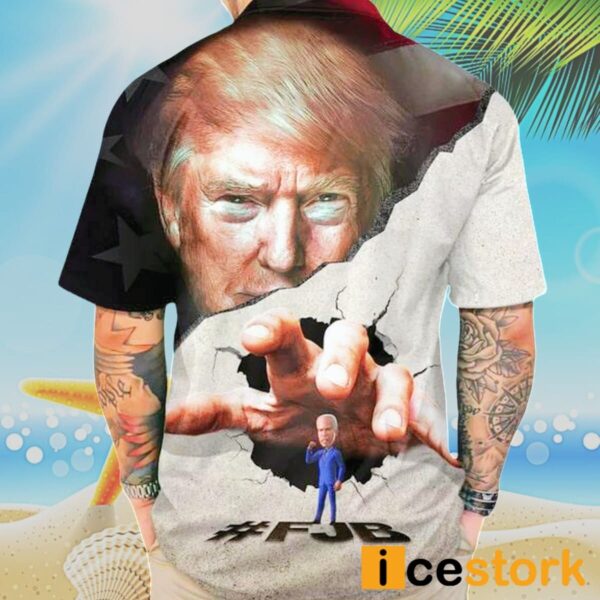 Break The Wall Trump Hawaiian Shirt
