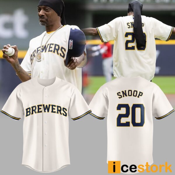 Brewers Snoop Dogg 20 Jersey