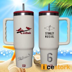 Cardinals Stanley Musial Tumbler 2024 Giveaway