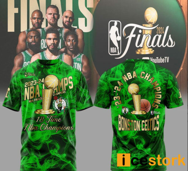 Celtics 18 Time Champions Shirt