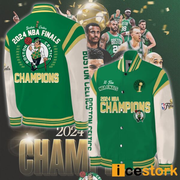 Celtics 2024 Champions Congratulations 18 Time Finals Jacket