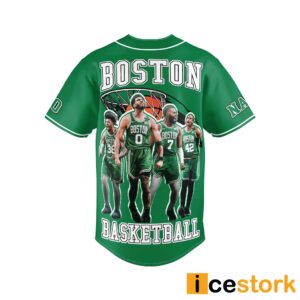 Celtics Different Here 2024 Champions Baseball Jersey