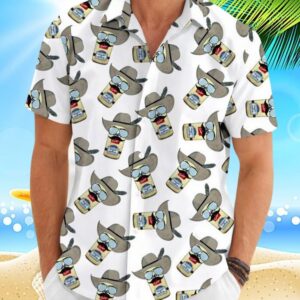 Coors Cowboy Hawaiian Shirt