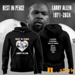 Cowboys Larry Allen Rest In Peace Hoodie