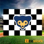 Cubs Racing Flag 2024 Giveaway