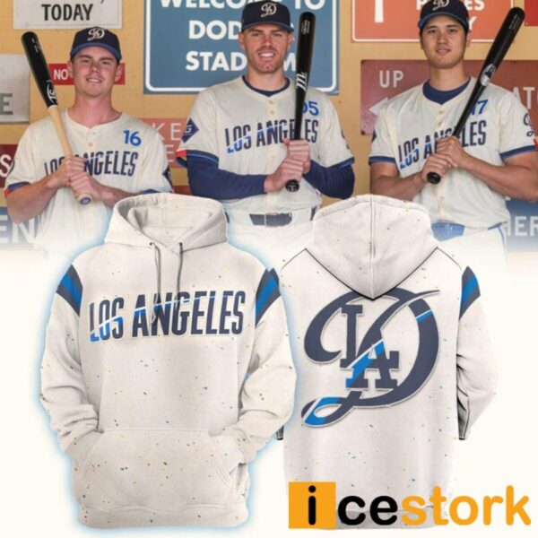 Dodgers City Connect Hoodie 2024