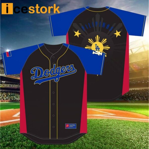 Dodgers Filipino Heritage Night Jersey 2024 Giveaway