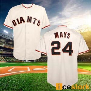 Giants Willie Mays Baseball Jersey