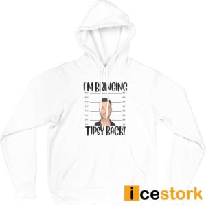 Justin Timberlake Mugshot I'm Bringing Tipsy Back Shirt