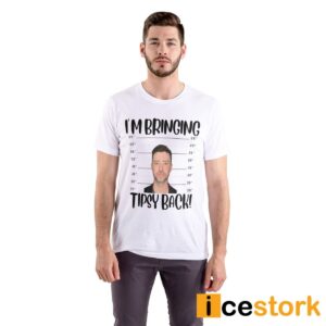 Justin Timberlake Mugshot I'm Bringing Tipsy Back Shirt