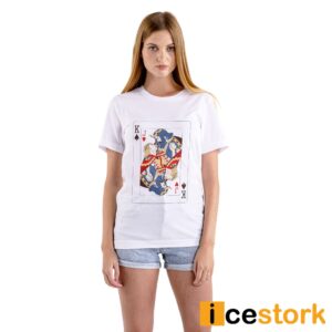 Mahdie Farhadkiaiei Playing Cards King And Joker Art Print Shirt