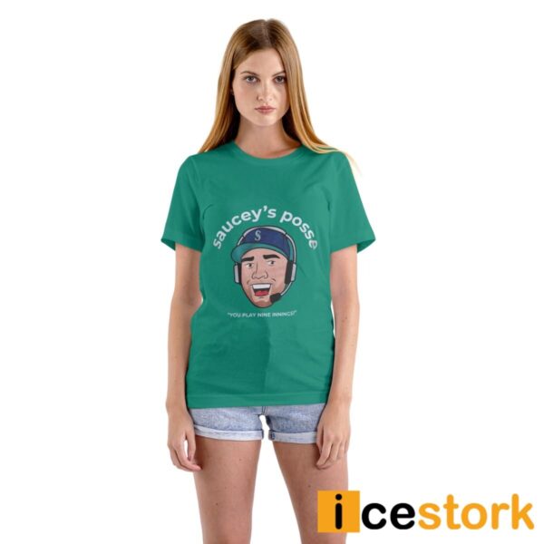 Mariners Saucey’s Posse Shirt Giveaway 2024