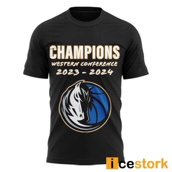 Mavericks Western Conference Champions 2024 Shirt
