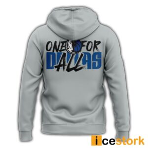 Mavericks Western Conference Champions One For All Dallas Shirt