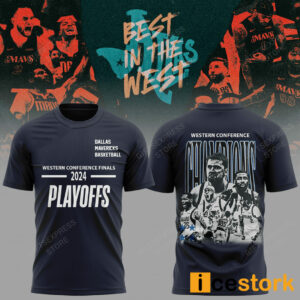 Mavericks Western Conference Finals 2024 Shirt