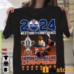 Oilers 2024 Western Conference Champions Shirt