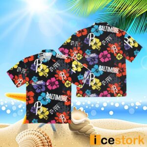 Orioles 2024 City Connect Hawaiian Shirt Giveaway