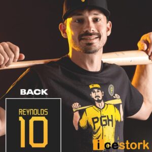 Pirates Bryan Reynolds City Connect Shirt 2024 Giveaway