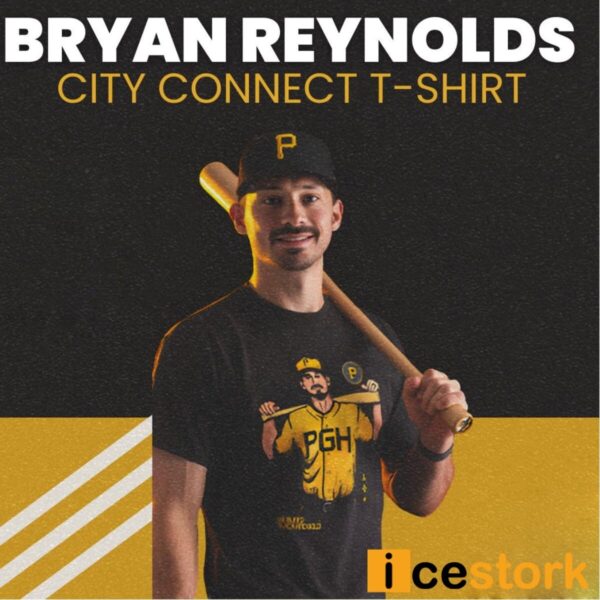 Pirates Bryan Reynolds City Connect Shirt 2024 Giveaway