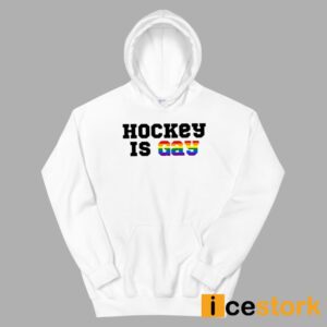 Pride Month Hockey Is Gay Shirt