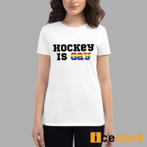 Pride Month Hockey Is Gay Shirt