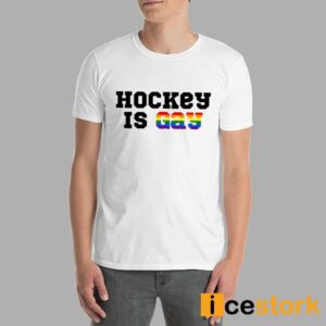 Pride Month Hockey Is Gay Shirt