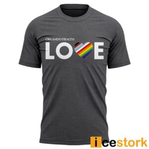 Pride Month TB Rays Orlando Health Love Shirt