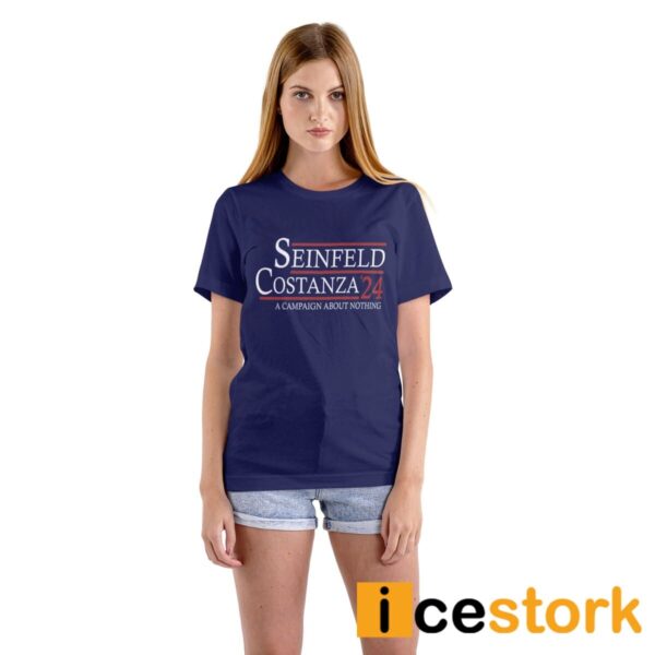 Seinfeld Costanza 24 A Campaign About Nothing Shirt