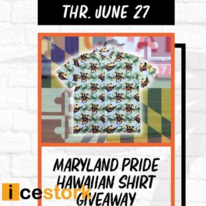 Shorebirds Maryland Pride Hawaiian Shirt 2024 Giveaway