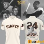 Willie Mays Giants Polo Shirt