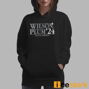 Wilson Plum '24 Vegas Vs Everybody Shirt